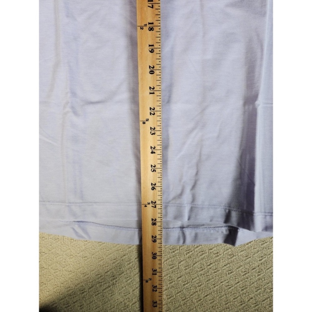 Lululemon Men’s Evolution Short Sleeve Light Purple Polo Shirt Large - Picture 9 of 9